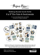 Wedding Blooms 1.0 6x8" Die Cuts & Sentiments 32025