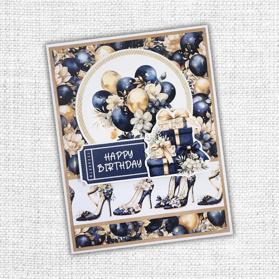 Wedding Blooms 1.0 6x8" Die Cuts & Sentiments 32025