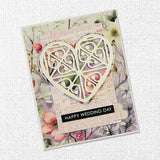 Patterned Heart Metal Cutting Die 33873