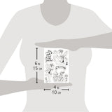 Ciao Bella Clear Stamp Set 4"x6" Tinker Bell & The Lost Boys