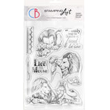 Ciao Bella Clear Stamp Set 6"x8" The Lion And The Mouse