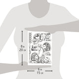 Ciao Bella Clear Stamp Set 6"x8" The Lion And The Mouse