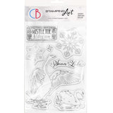 Ciao Bella Clear Stamp Set 6"x8" Swan Lake