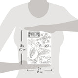 Ciao Bella Clear Stamp Set 6"x8" Swan Lake