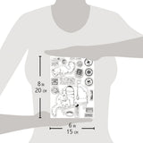 Ciao Bella Clear Stamp Set 6"x8" Mail Box