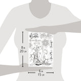 Ciao Bella Clear Stamp Set 6"x8" Hello Winter