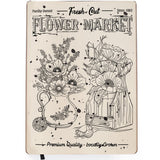Ciao Bella Clear Stamp Set 6x8 Flower Market