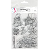 Ciao Bella Clear Stamp Set 6x8 Winter Chill