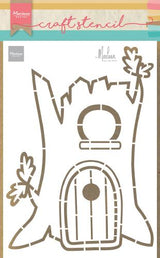 Craft Stencil Treehouse By Marleen