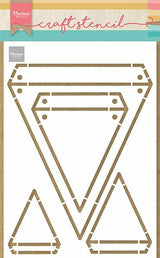 Craft Stencil Flags