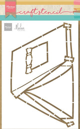 Craft Stencil Tent By Marleen