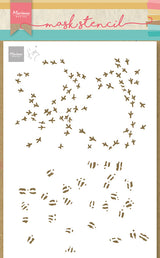 Marianne Design Mask Stencil - Tiny's Bird & Deer Prints