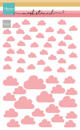 Marianne Design Mask Stencil - Clouds
