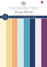 The Paper Tree Ocean World A4 Essential Colour Card