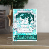 Creative Expressions Paper Cuts Look Out Santa's About Double Edger Craft Die