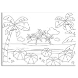 Picture Embossing Folder - Summer Holidays