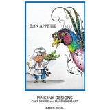 Pink Ink Designs Chef Mouse A7 Clear Stamp
