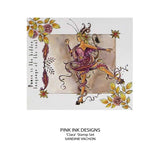 Pink Ink Designs Clara 6 in x 8 in Clear Stamp Set