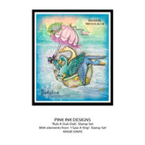 Pink Ink Designs Rub A Dub Dub 6 in x 8 in Clear Stamp Set