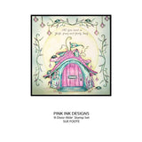 Pink Ink Designs A-Door-Able 6 in x 8 in Clear Stamp Set