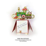 Pink Ink Designs Christ-Mouse Express 6 in x 8 in Clear Stamp Set