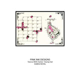 Pink Ink Designs Dance With Fairies 6 in x 8 in Clear Stamp Set