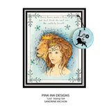 Pink Ink Designs Leo 6 in x 8 in Clear Stamp Set