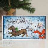 Pink Ink Designs Just Be-Claus A5 Clear Stamp