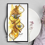 Pink Ink Designs The Flight Of The Bumblebee 6 in x 8 in Clear Stamp Set