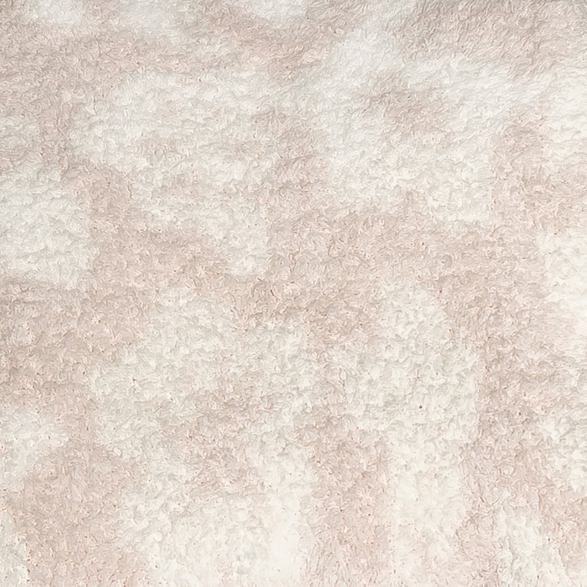 Primrose Pink and Soft White Vintage Floral Print Extended Throw