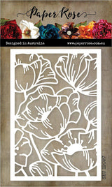 Poppy Decorative Background Metal Cutting Die 19097