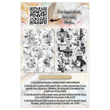 AALL and Create - A5 Rub-Ons - Edgy Botanica