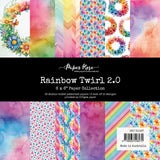 Rainbow Twirl 2.0 6x6 Paper Collection 31067