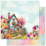 Rainbow Village Basics 12x12 Paper Collection 35322