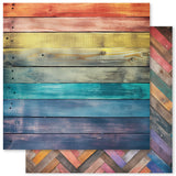 Rainbow Wood 6x6 Paper Collection 31040