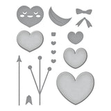 Gnome Drive Hearts for You Etched Dies from the Gnome Drive Collection