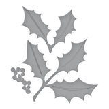 American Holly Etched Dies from the Snow Garden Collection by Susan Tierney-Cockburn