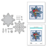 Snowflake Card Creator Etched Dies from the Bibi's Snowflakes Collection by Bibi Cameron