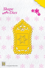 Shape Die - Christmas Label