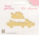 Nellie's Choice Shape Die - With Sympathy