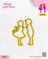 Nellie's Choice Shape Die - Girl And Boy
