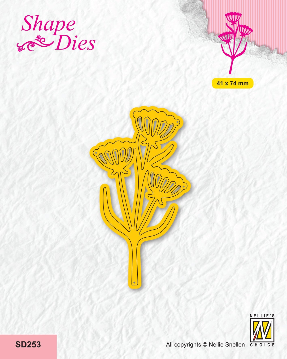 Nellie's Choice Shape Die - Garden - Umbellifers
