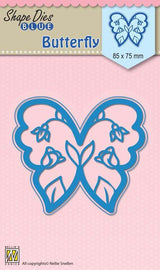 Nellie's Choice - Shape Die Blue Easter Butterfly