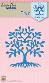 Nellie's Choice - Shape Die Blue Tree
