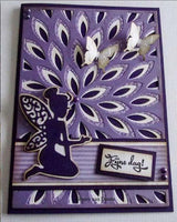 Nellie's Choice Shape Dies Blue Fairy with Rabbit