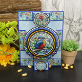 Stained Glass Wonderful Wildlife Luxury Topper Collection