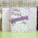 Luxury Shaped Card Blanks & Envelopes - Scalloped Edge Gatefold