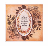 SL Paper Pad Copper Blush Autumn Bouquet 152,4x152,4x9mm 36 SH  nr.107
