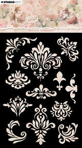SL Mask Baroque Ornaments A Cat's Secret 1 Pieces