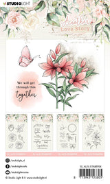 SL Clear Stamp Lily flower Another Love Story 105x148mm nr.4